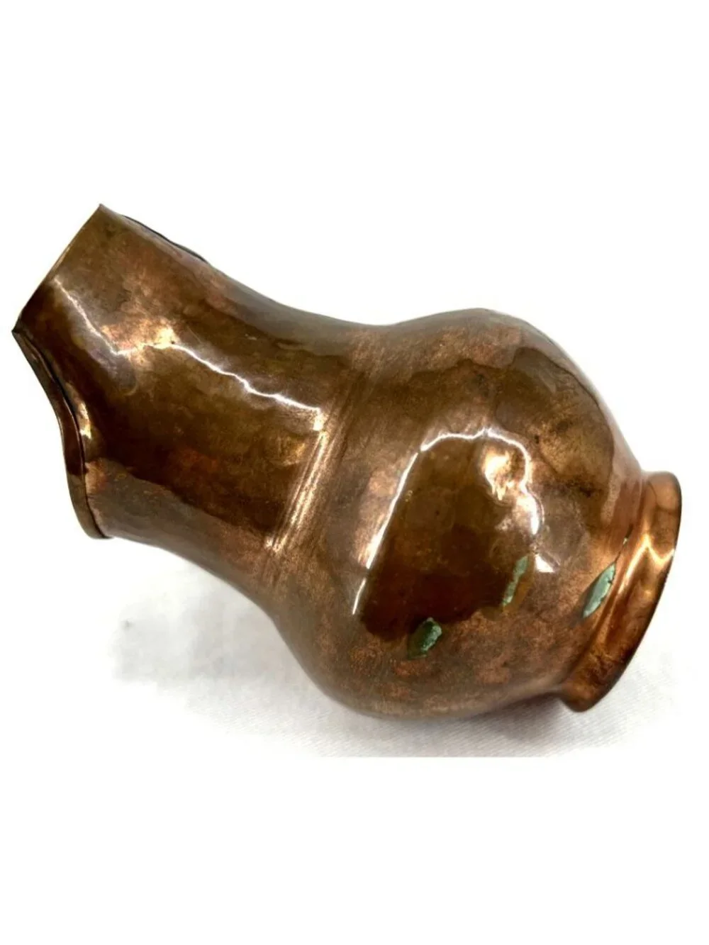 Copper Pitchers Hand Hammered Mini 3-3.5
